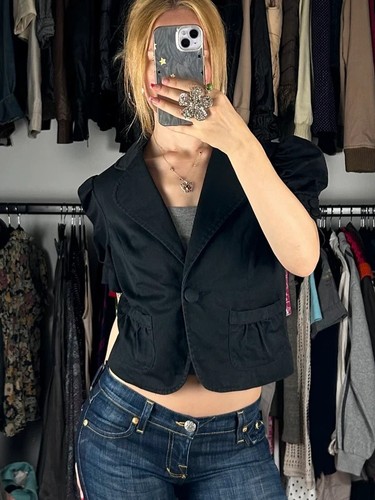 Vintage 2000s denim black - 2000s, co