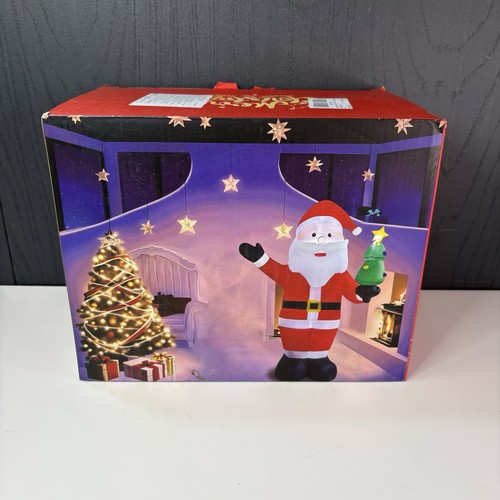 8ft christmas inflatable santa - christmas,