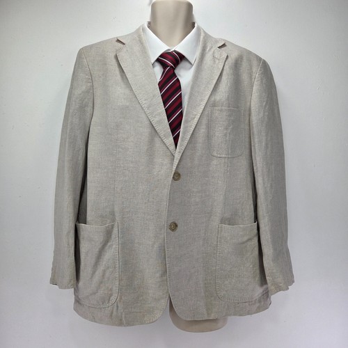 Viyella linen jacket blazer - jacket,