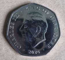 Gibraltar coin 50p pence UNC