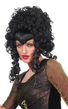 GOTH VAMPIRA WIG - BLACK