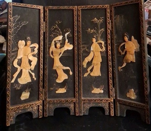 Vintage japanese wooden - vintage,