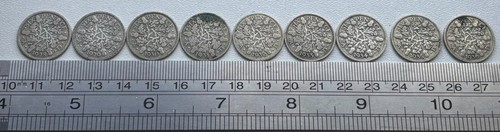 Pre 1947 british - 1947, silver