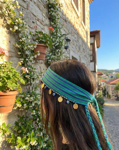 Turkish eye bandana - turkish,