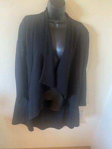Long black jacket cardigan - long, jacket/cardigan