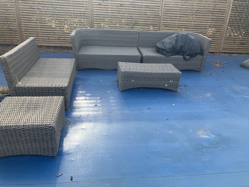 Garden furniture set - furniture,