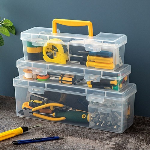 Plastic tool storage box - tool,