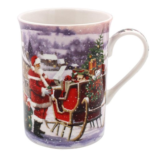 Christmas mug fine china - mug,