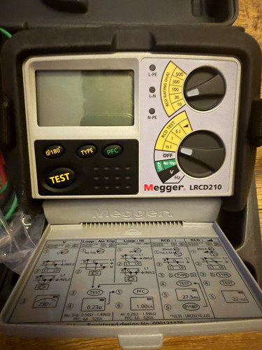 Megger lrcd210 loop rcd - lrcd210, &