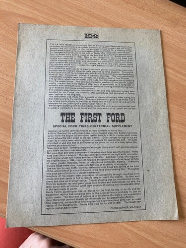 The first ford - first,