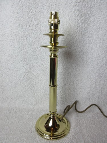 Brass table lamp without - table,