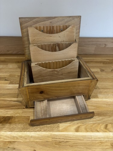 Vintage wooden cigarette box - vintage,