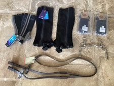 Job Lot Riding Chaps Gloves