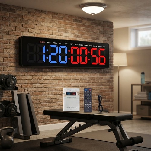 Led gym timer - led,