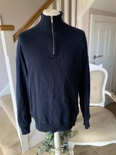 Musto Men's Navy Blue 1/4 Zip