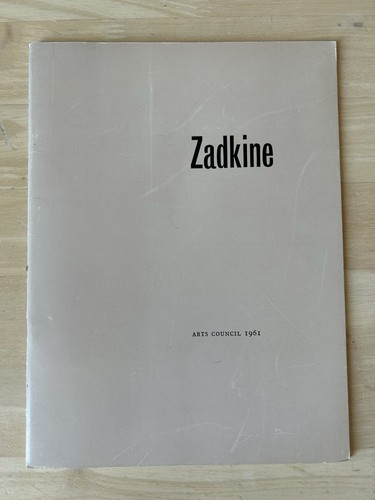 Zadkine arts council 1961 - arts,
