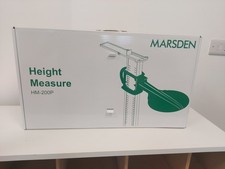 Marsden HM-200P Height Measure with Case and Instructions In Good Condition