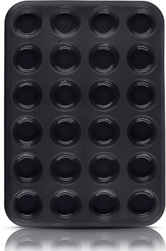 Mini muffin tray silicone 24 - silicone,,