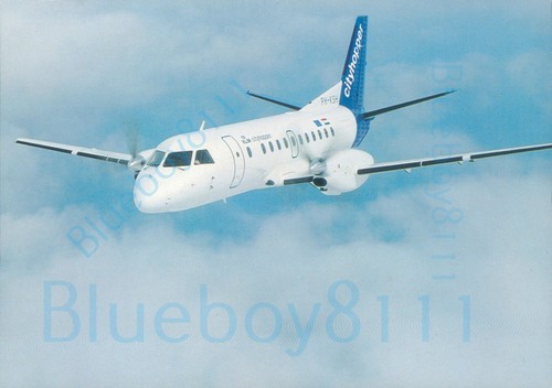 Klm cityhopper saab 340b phksh - cityhopper,