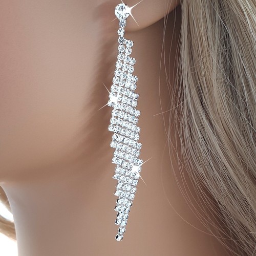 Fashion women silver long - fashion,