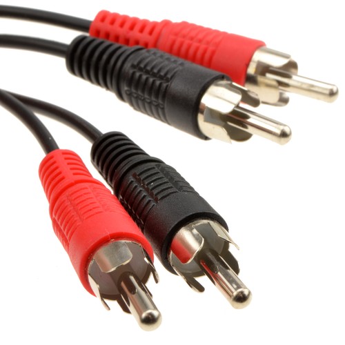 Rca phono twin plugs - to,