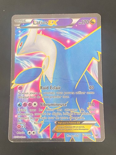 Pokemon latios 101 108 - ex, fr