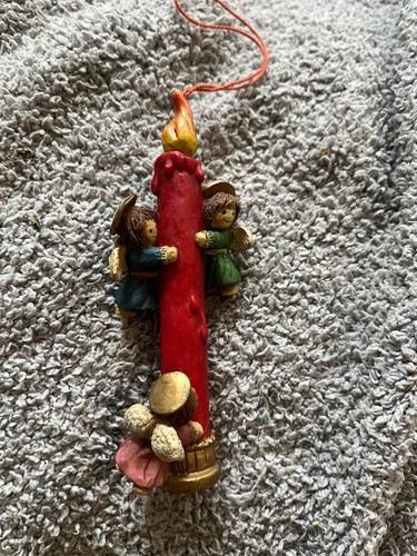 Unusual candle with angels - unusual,