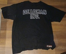 WWE The Undertaker Deadman Inc. T-shirt Black Size Large
