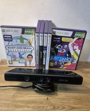 Microsoft XBOX 360 Family/Kids Kinect Bundle With 6 Games - Tested