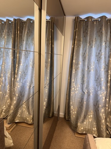 Sliding double door wardrobe - door,