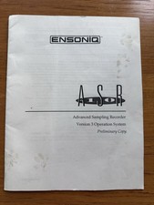 Ensoniq ASR 10 Manual