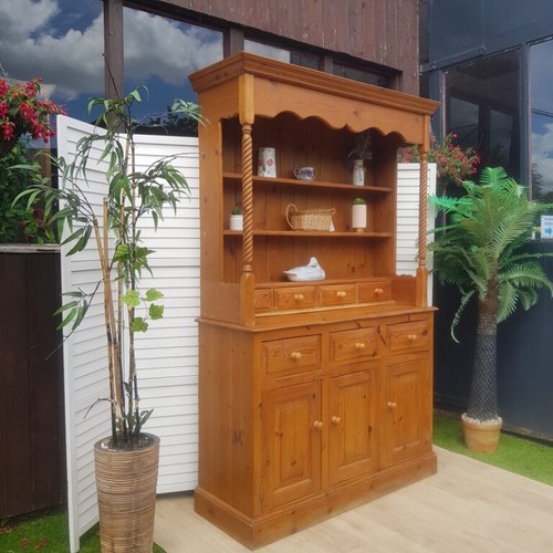 Welsh dresser rustic pine - dresser,