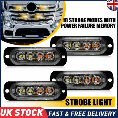Led amber white - amber, recovery