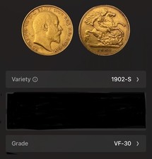 1902 Edward VII Gold Half