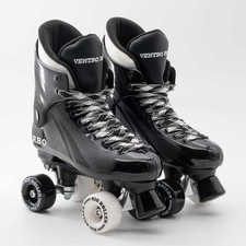 Ventro Pro Turbo Quad Roller Skates, Turbo 33 Style - Mixed Rio Coaster Wheels