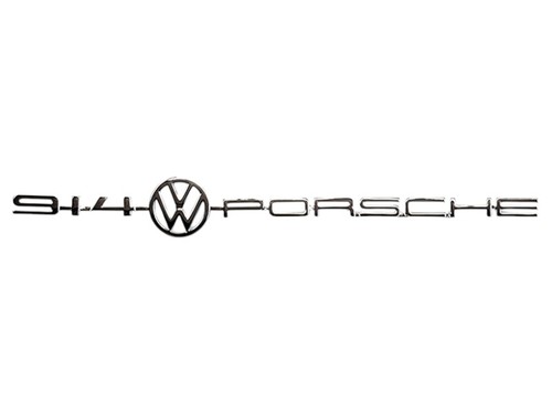 Chrome lettering 914 - , rear