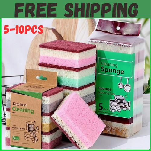 Sponge scourers washing - scourers, up