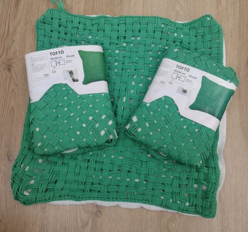 New ikea tofto green cushion - ikea,