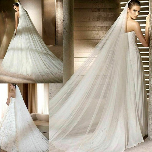 Wedding veil ivory - ivory,