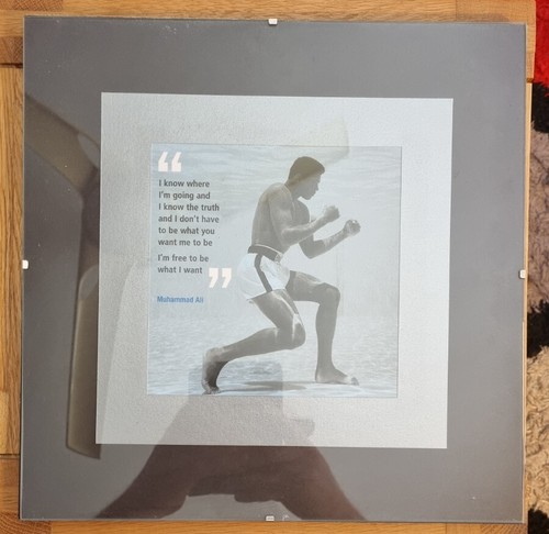 Muhammad ali double mounted - muhammad,