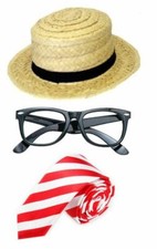 Ladies Naughty School Girl St Trinians Fancy Dress Costume Uniform Womens 3PC 