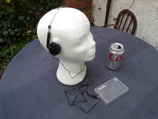 Vintage Philips SBC476 Folding Compact Headphones - Tested & Working