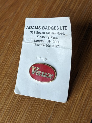 Vintage vaux brewery metal - vintage,