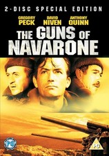 The Guns of Navarone (DVD) Richard Harris Anthony Quinn Stanley Baker Gia Scala