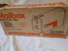 Vintage 90s  Southern Gemini  Rural U.S. No 1 Size Mailbox New/Boxed