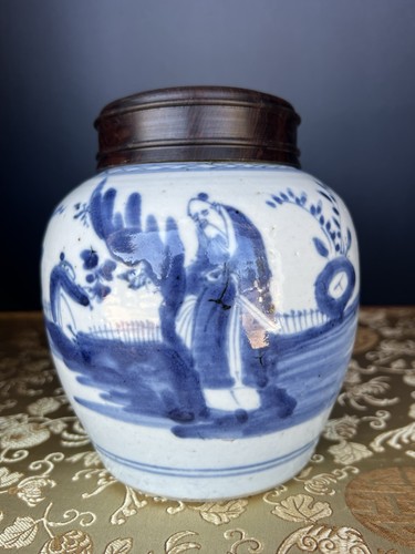 Chinese blue and white - , ginger