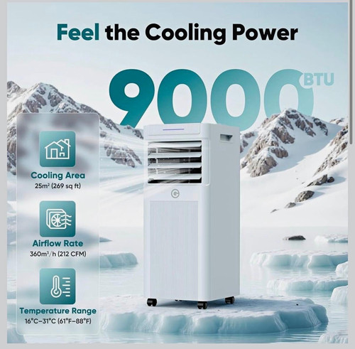 Kgogo 9000 btu air conditioner - 9000,