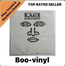 XTC ~ Senses Working Overtime 1982 UK 7" vinyl Ltd Edition Fold Out Sleeve VG+