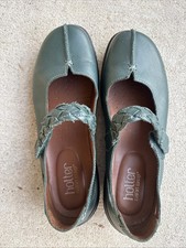 HOTTER Shake green leather