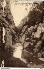 Old postcard La Savoie -